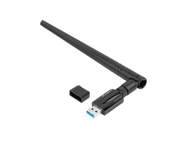 Безжичен мрежов адаптер LANBERG NC-1200-WIE AC1200 Dual Band USB