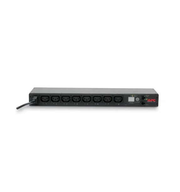 APC Rack PDU, Switched, 1U, 12A/208V, 10A/230V, (8)C13