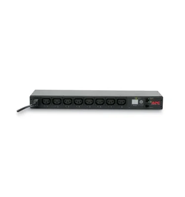 APC Rack PDU, Switched, 1U, 12A/208V, 10A/230V, (8)C13