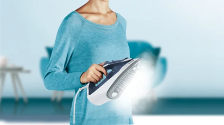 Ютия Tefal – FV2837E0 Express Steam, 2400W, синя