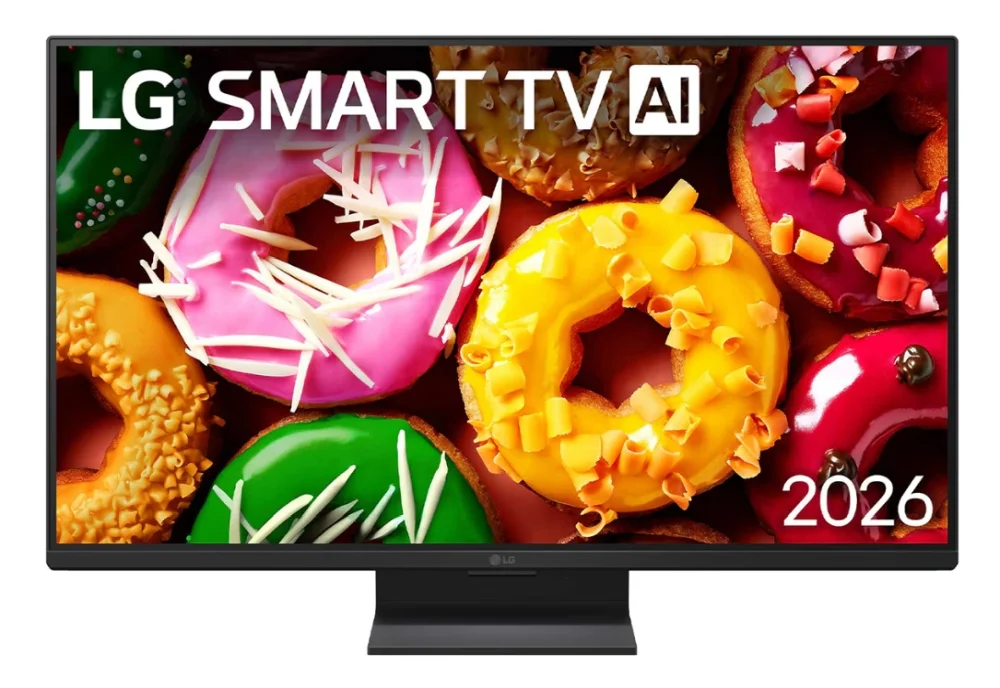 LG 24LB70003LA, 23.6" WVA, LED, SMART TV AI, webOS 26, Full HD (1920 x 1080), Alpha 5 AI Gen9, HDR10, Google Cast, AI SOUND, WiFi, eARC (HDMI 2), CI, Bluetooth, USB 2.0, Simplink, RJ 45, Black