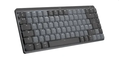 Logitech MX Mechanical Mini for Mac Minimalist Wireless Illuminated Keyboard - SPACE GREY - US INT'L - EMEA