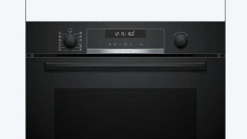 Bosch HBG578EB3 SER6, Oven A+, Pyro+Hydro, 10 HM, AutoPilot 30, 1 lvl rail, SoftClose&SoftOpen, Air Fry tray, black