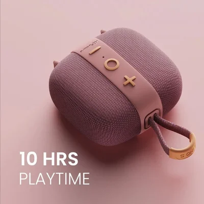 Тонколона HiFuture LINO S, Bluetooth 5.4, 12W, IPX7, TWS, 10 часа, Auracast, DSP, лилава