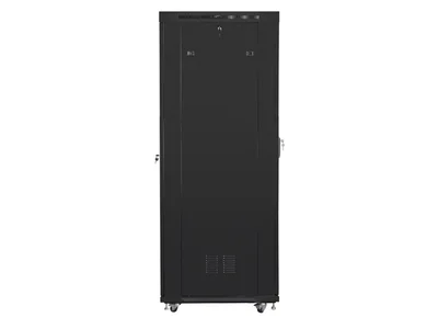 Lanberg rack cabinet 19" free-standing 27U/800x1200 (flat pack) with mesh door lcd black