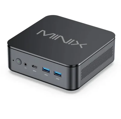 MiniX NGC NR660LP AMD Ryzen 5 6600H, 16GB DDR5, 512GB SSD, Dual LAN, Dual HDMI, USB-C, Windows 11 Pro