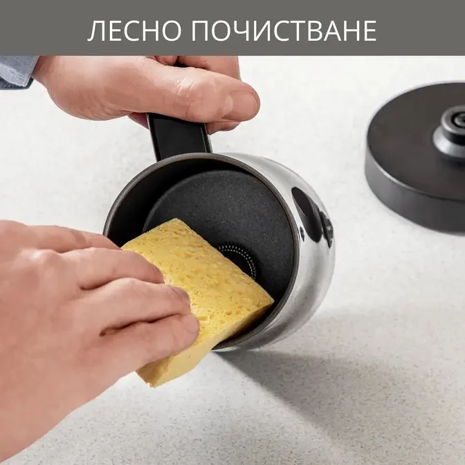 Уред за разпенване на мляко Krups XL100810 Черен