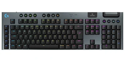 Гейминг клавиатура Logitech – G915 X LIGHTSPEED, безжична, US, черна, LINEAR
