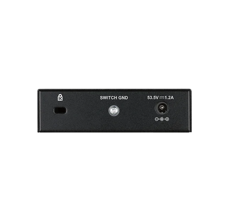 Суич D-Link 5-портов Gigabit Desktop PoE+