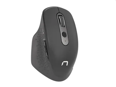 Безжична мишка Natec Falcon 3200 DPI, 2.4GHz + Bluetooth 5.0, оптична, черна