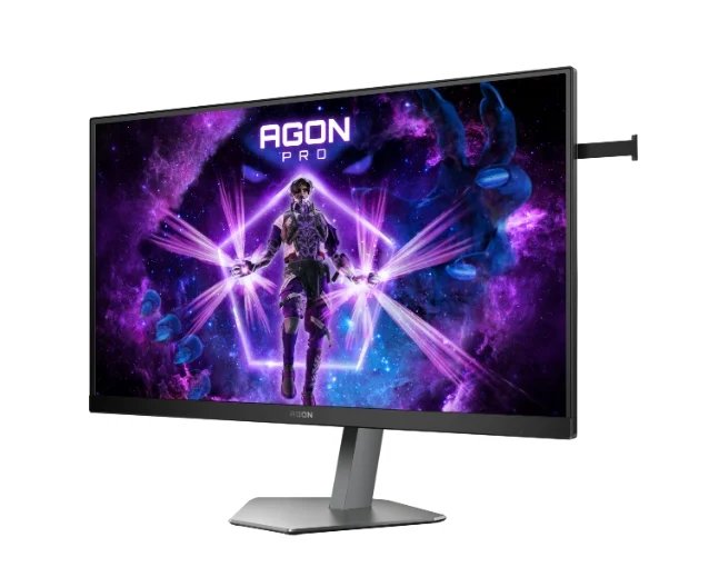 AOC AG276FK, 27" Fast IPS WLED, 1920x1080@520Hz, 0.5ms GtG, 0.3ms MPRT, 400cd m/2, 1000:1, 80M:1 DCR, Adaptive Sync, FlickerFree, Low Blue Light, 5Wx 2, Tilt, Height Adjust, Pivot, Swivel, 2xHDMI, 2xDP, USB hub