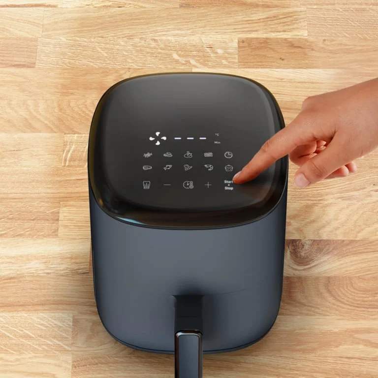 Tefal EY145B10 Easy Fry Compact 3L, (1Kg, 4 Portions), Java Pepper, 1300W, Automatic Prog (8), Temp Seting, Timer, Auto-Off