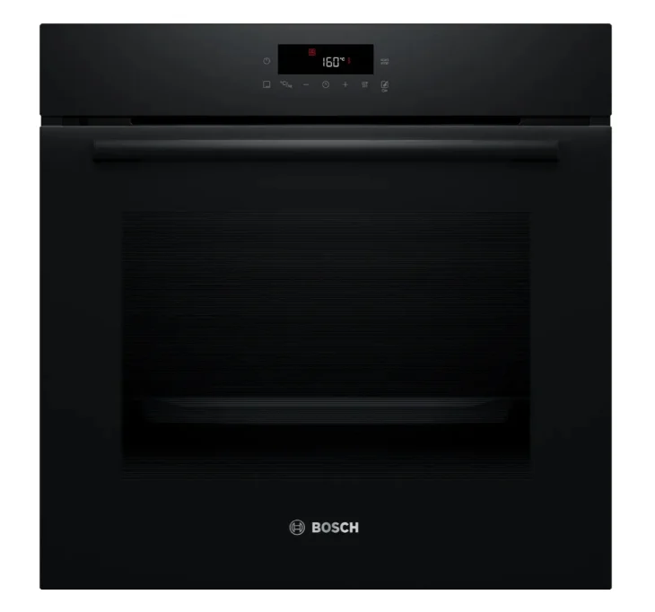 Bosch HBA572BB4, SER2, Oven A+, Pyro+Hydro, 6 HM, AutoPilot 10, full touch control, glass panel, black/black