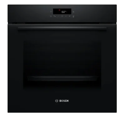 Bosch HBA572BB4, SER2, Oven A+, Pyro+Hydro, 6 HM, AutoPilot 10, full touch control, glass panel, black/black