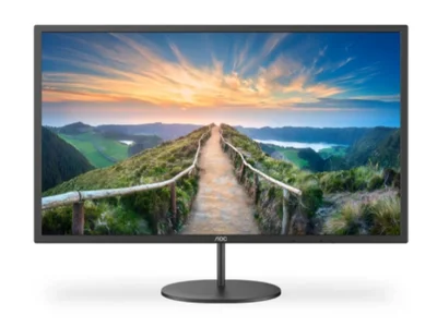 AOC Q32V4, 31.5" IPS WLED, 2560x1440@75Hz, 4ms GTG, 250cd/m2, 1000:1, 20M:1 DCR, Adaptive Sync, FlickerFree, Low Blue Light, 2Wx2, Tilt, HDMI, DP