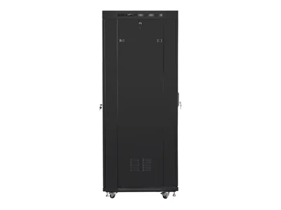 Lanberg rack cabinet 19" free-standing 37U/600x800 (flat pack) with glass door lcd black v2