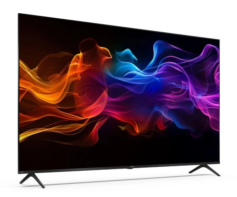 Sharp 65HP5265E, 65" QLED Google TV, 4K Ultra HD 3840x2160 Frameless, 1 000 000:1, AQUOS, DVB-T/T2/C/S/S2, Active Motion 1000, HDR10, Dolby Atmos, Dolby Vision, Google Assistant, Google Cast, HDMI 2.1 with eARC, 3.5mm Headphone jack / line-out, USB, Wi
