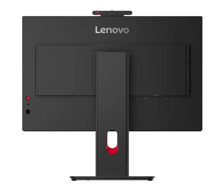 Монитор Lenovo ThinkVision T27QD-4v 27" IPS QHD 120Hz, IR уеб камера, USB-C, HDMI, DP