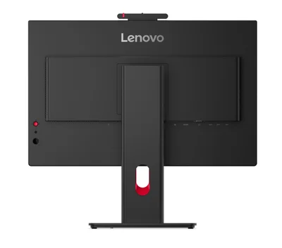 Монитор Lenovo ThinkVision T27QD-4v 27" IPS QHD 120Hz, IR уеб камера, USB-C, HDMI, DP