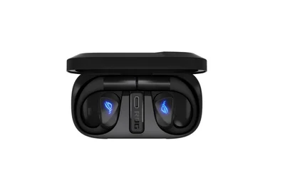 Геймърски слушалки ASUS ROG Cetra Open Wireless, In-ear, безжични, черни