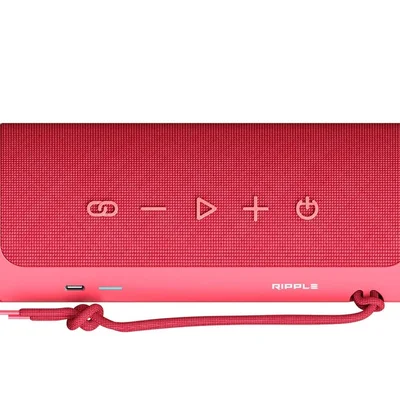 Тонколона HiFuture Ripple Red Bluetooth 5.3, 2-лентова, 20W + 10W, IPX7, до 12 часа работа, TWS, USB-C