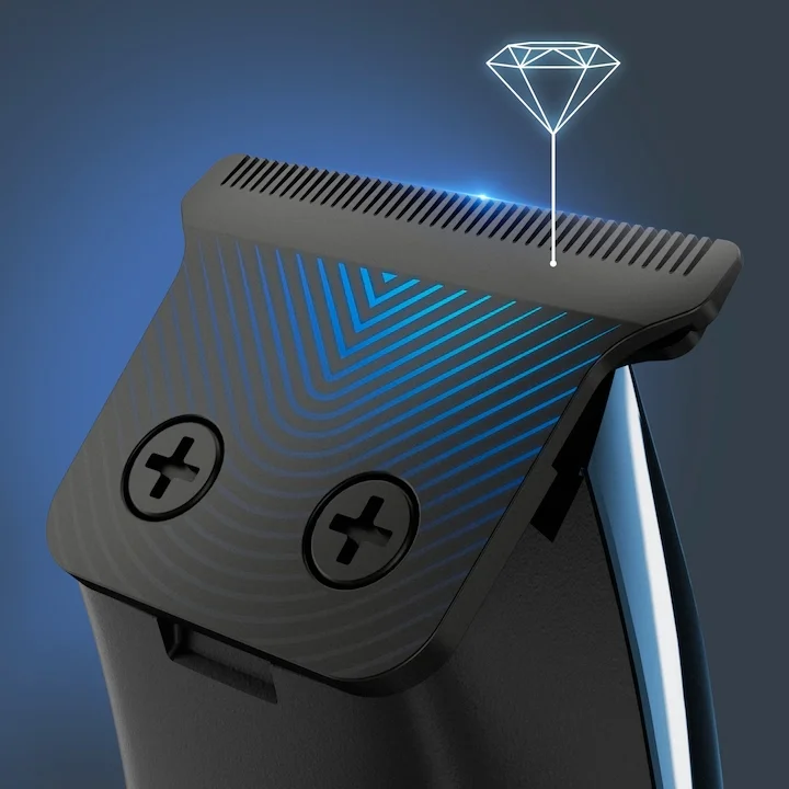 Тример за детайли Rowenta TN1851E0 Barber Experience, Li-Ion батерия, 90 минути работа, черен