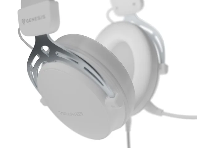 Геймърски слушалки Genesis Toron 531 с микрофон, бели