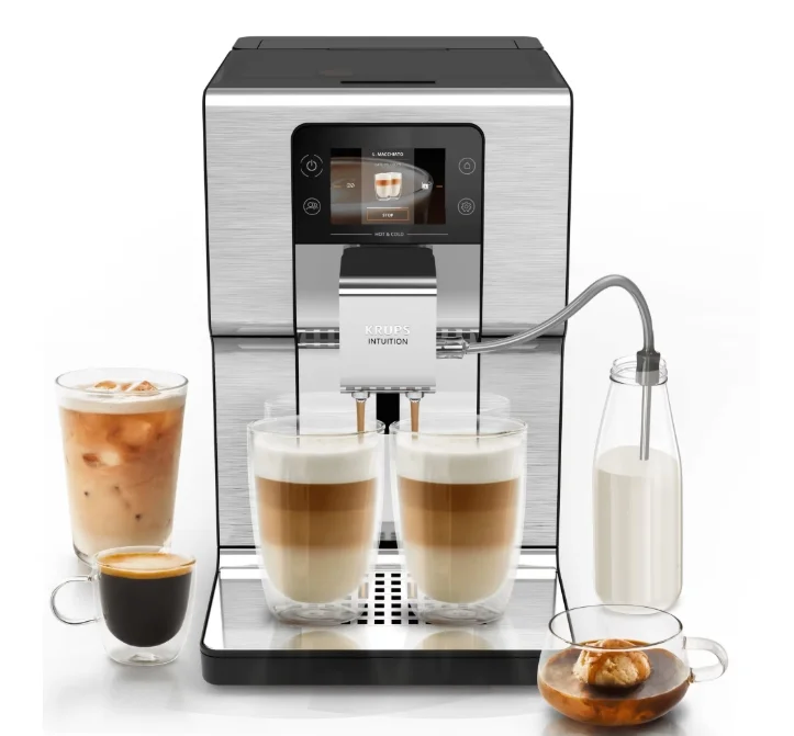 Krups EA879EE0 Es Fa Intuition Hot&Cold Silver