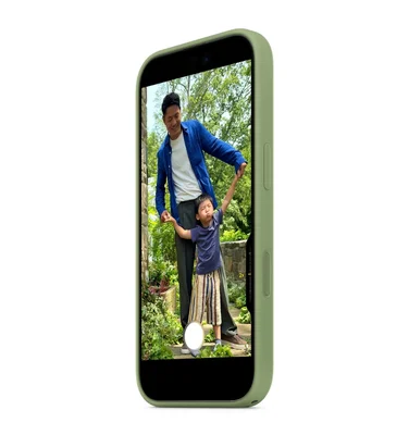 Apple iPhone 17 Silicone Case with MagSafe - Light Moss