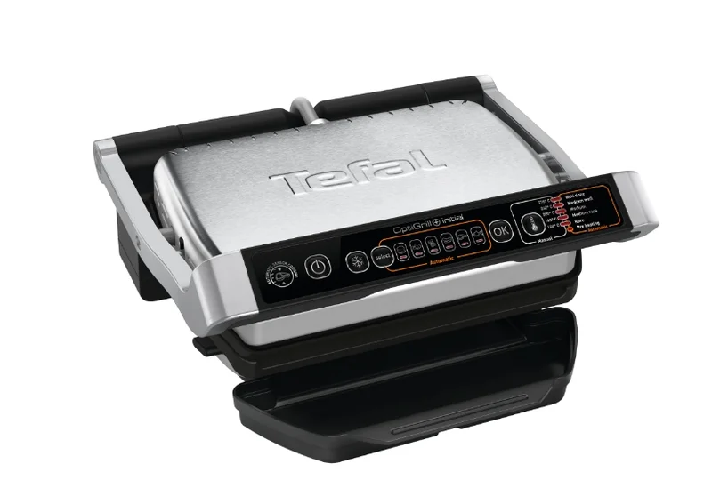 Контактен грил TEFAL Optigrill Initial GC706D34 2000W, сваляеми плочи