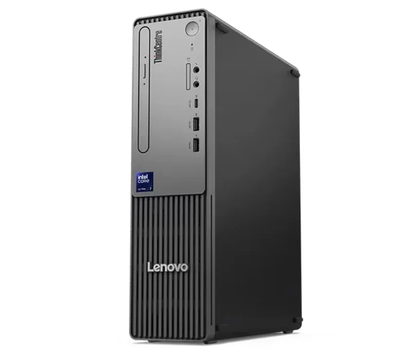 Настолен компютър Lenovo ThinkCentre neo 50s G6 13DM001ABL Intel Core Ultra 5 225, 16GB RAM, 512GB SSD, Intel Arc A310, SFF, без ОС, Raven Black