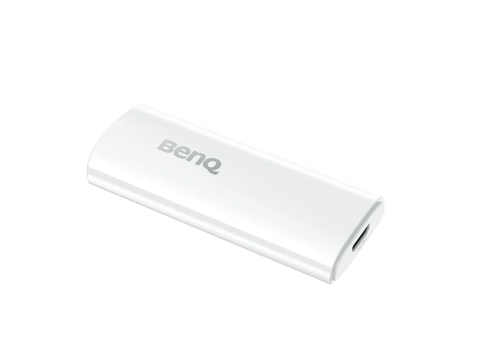 Android TV донгъл BenQ QS02, сертифициран, бял