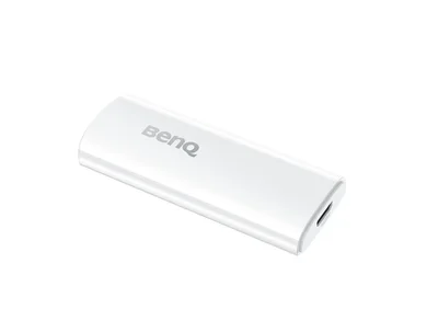 Android TV донгъл BenQ QS02, сертифициран, бял