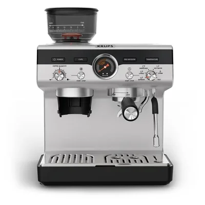 Кафемашина Krups XP804T10 Espresso с мелачка Precision Plus