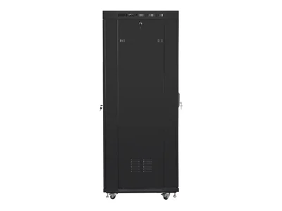 Lanberg rack cabinet 19" free-standing 37U/800x1000 (flat pack) with glass door lcd black v2