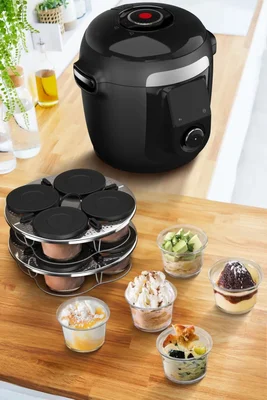 Tefal XA6140E0 8 glass jars with lids for Cook4me