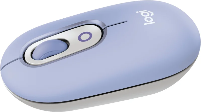 LOGITECH POP Mouse with emoji - LILAC - BT  - EMEA28i-935 - FY25,TERRA