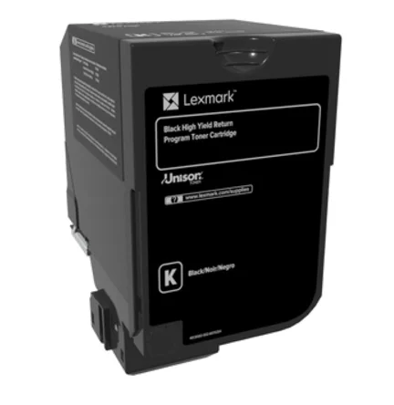 Lexmark 74C2HK0 CS720, CS725 Black Return Programme 20K Toner Cartridge