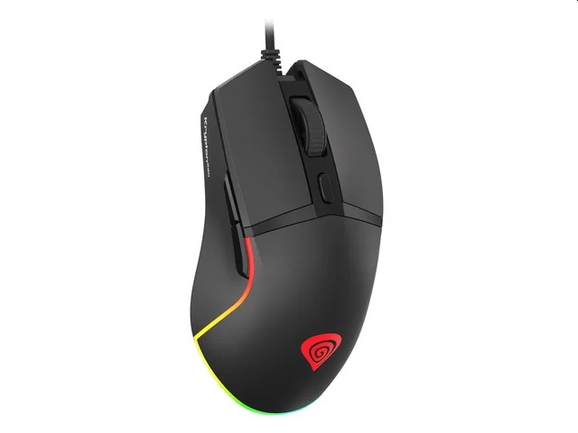 Гейминг мишка Genesis Krypton 220 RGB 6400 DPI, 6 бутона, оптичен сензор, черна