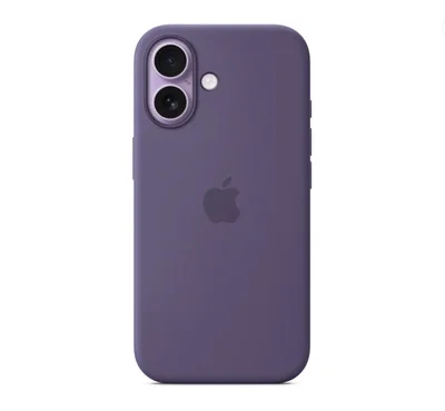 Калъф силиконов Apple iPhone 17 с MagSafe, Purple Fog
