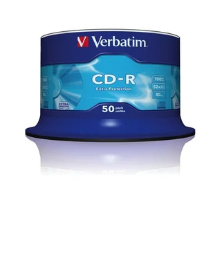 CD-R диск Verbatim 700MB 52x Extra Protection (50 броя)