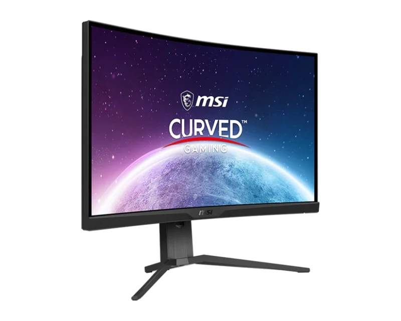 MSI MAG 275CQRXF, 27", Rapid VA, 240Hz, 1ms, WQHD 2560x1440, FreeSync Premium, Curved, HDR 400, ClearMR 7000, APP, KVM, Mystic Light, Console Mode, 300 nits, 2500:1, 100M:1, 1x DP(1.4a), 2x HDMI (2.0b), 1x Type-C (DP alt.), Heigh Adj. 130mm, Tilt, Vesa