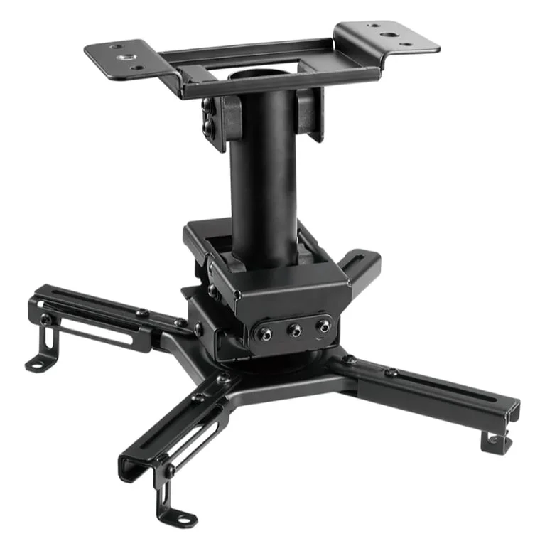 Таванна стойка за проектор Neomounts by Newstar CL25-530BL1, до 45 кг, регулируема, черна