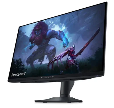 Dell Alienware AW2725DF, 26.7" QD-OLED Anti-reflection, 0.03ms, 1000 cd/m2, QHD (2560X1440), 360Hz, HDR-400, AMD FreeSyncPremium Pro+VESA, HDMI, DP, USB-C, USB 3.2,  Height Adjustable, Pivot, Swivel, Tilt, Black