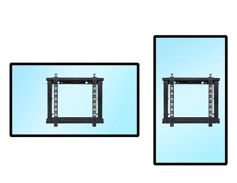 Neomounts Wall Mounted video wall mount (pop-out/lportrait & landscape, pre-assembled)