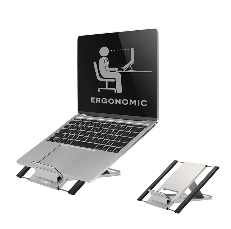 Neomounts Notebook Desk Stand (ergonomic, can be positioned in 6 steps)