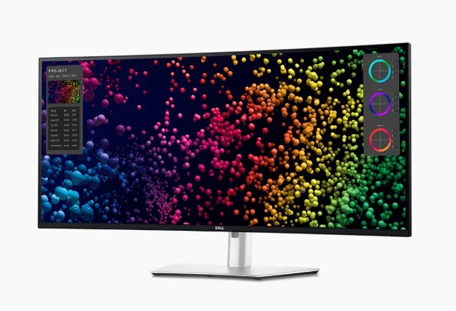 Dell U4025QW, 39.7" 5K UtraSharp Curved WUHD (5120x2160), AG, IPS, 21:9, 5ms, 1000:1, 600 cd/m2, DCI-P3 99%, HDMI, DP, HDR600, USB Hub, Thunderbolt 4/USB-C, USB 3.2, RJ45, Speacers, PbP,  Height Adjustable, Swivel, Tilt, Black