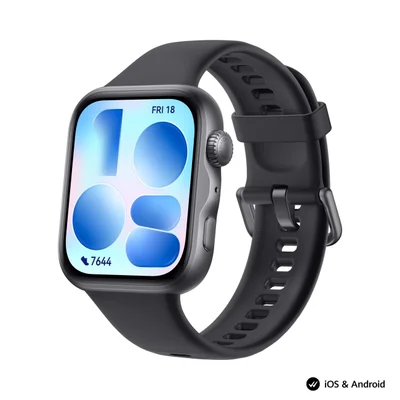 Смарт часовник Huawei Watch Fit 5 Niki-B19F, 1.82" AMOLED, HarmonyOS, черна каишка