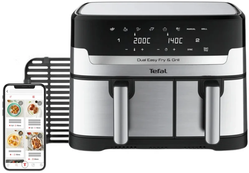 Tefal EY905D10 DUAL EASY FRY & GRILL SS EU