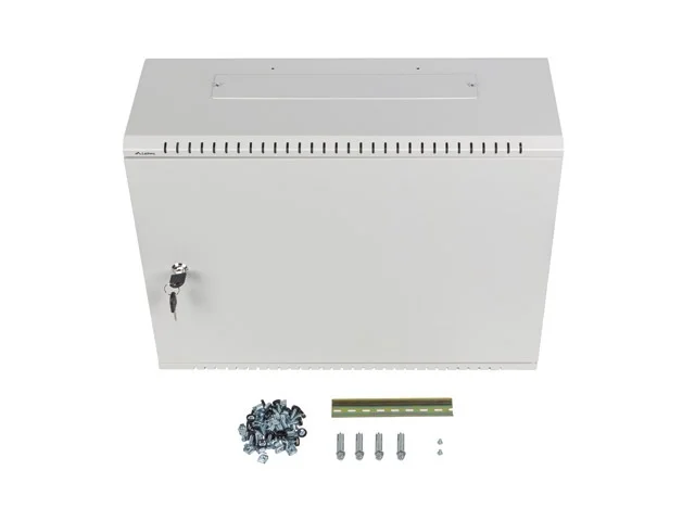 Lanberg rack cabinet 19" wall-mount 4U+3u/540x200 low-profile grey (assembled)